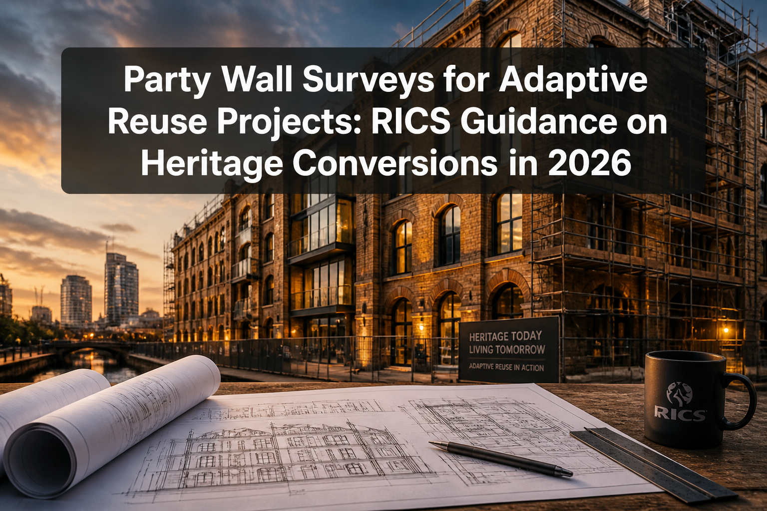 Party Wall Surveys for Adaptive Reuse Projects: RICS Guidance on Heritage Conversions in 2026 Market Recovery