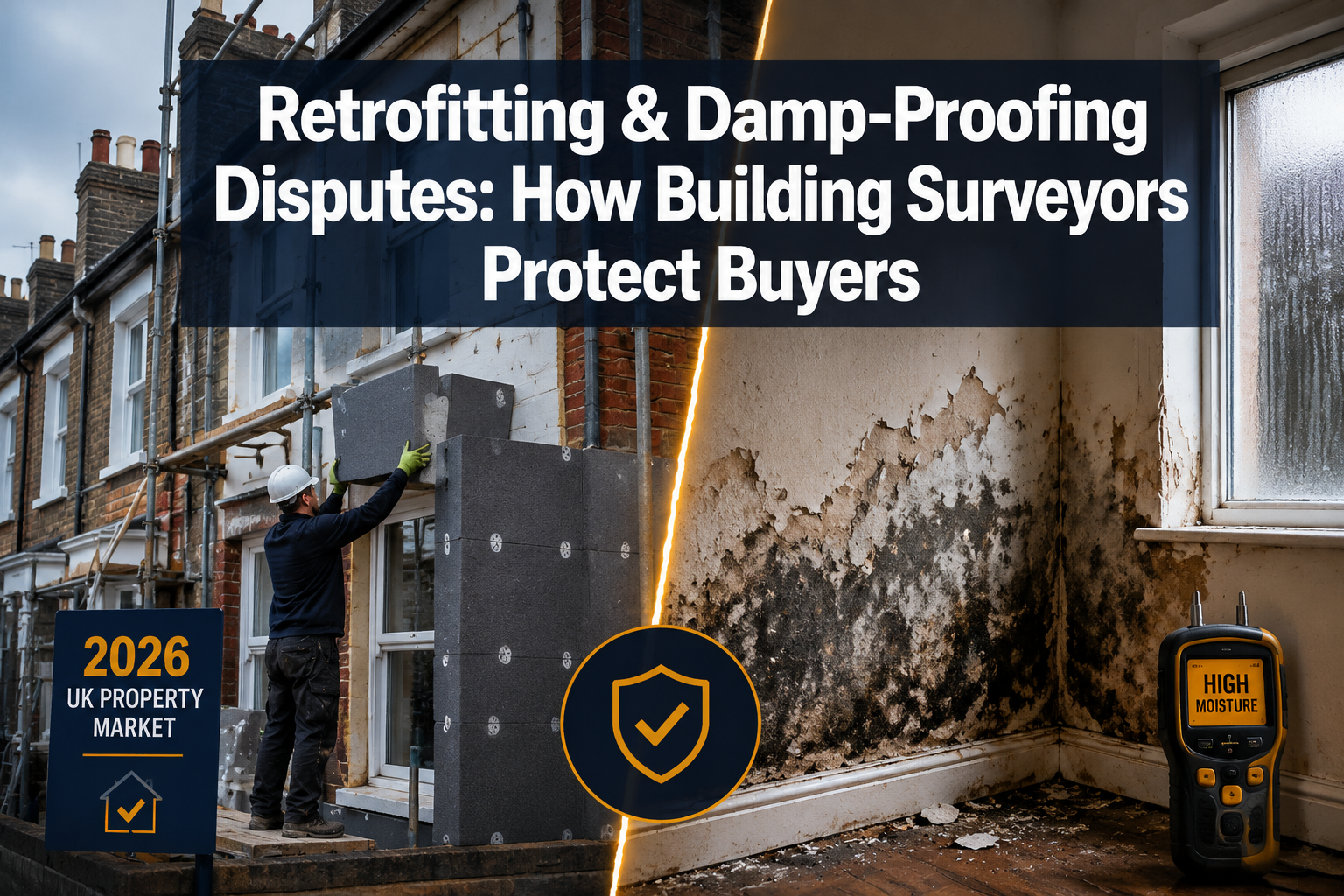 Retrofitting and Damp-Proofing Disputes: How Building Surveyors Protect Buyers When Energy Upgrades Go Wrong