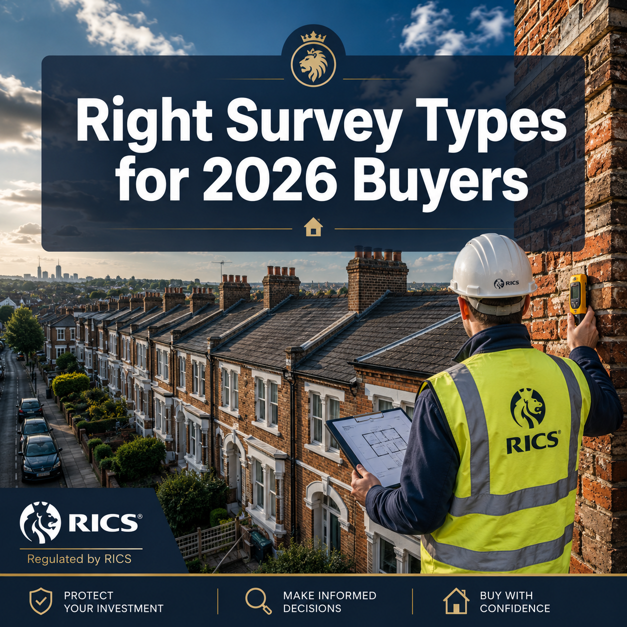 Right Survey Types for 2026 Buyers: Choosing RICS Level 3, Party Wall, or Valuation Services Pre-Purchase