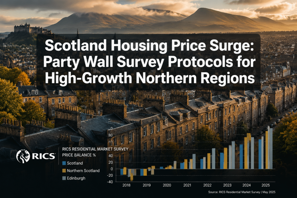 Scotland's Housing Price Surge in RICS January 2026 Survey: Party Wall Survey Protocols for High-Growth Northern Regions