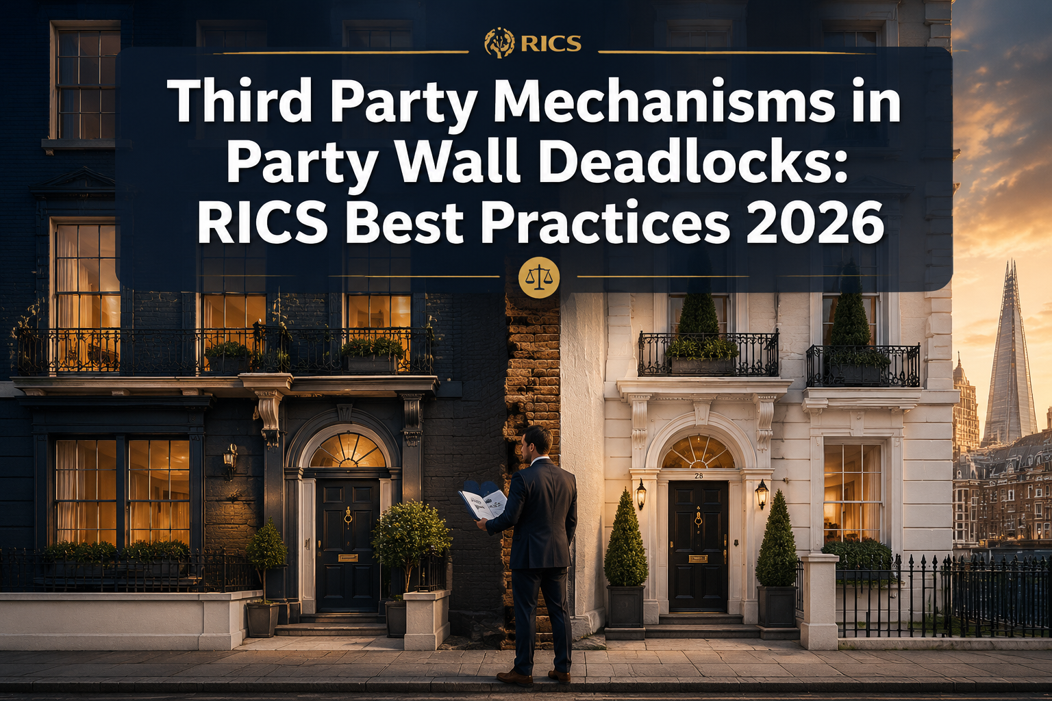Third Party Mechanisms in Party Wall Deadlocks: RICS Best Practices for 2026 High-Value Residential Projects