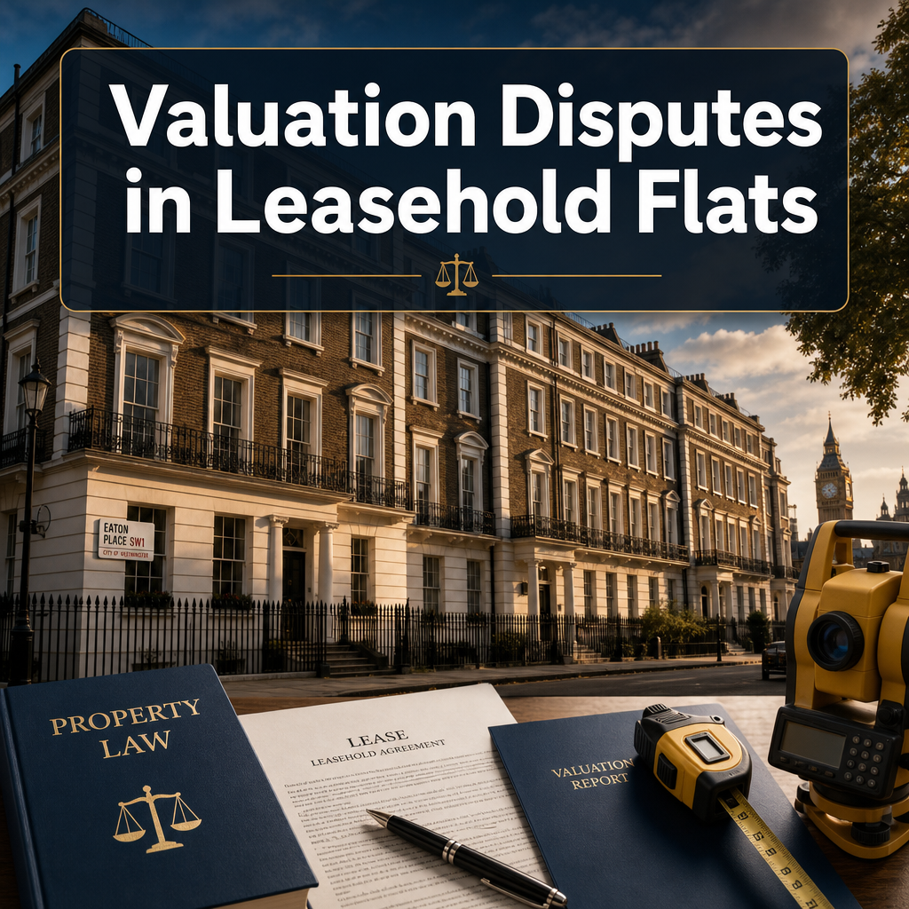 Valuation Disputes in Leasehold Flats: How Surveyors Support Evidence for Tribunal and Court Cases