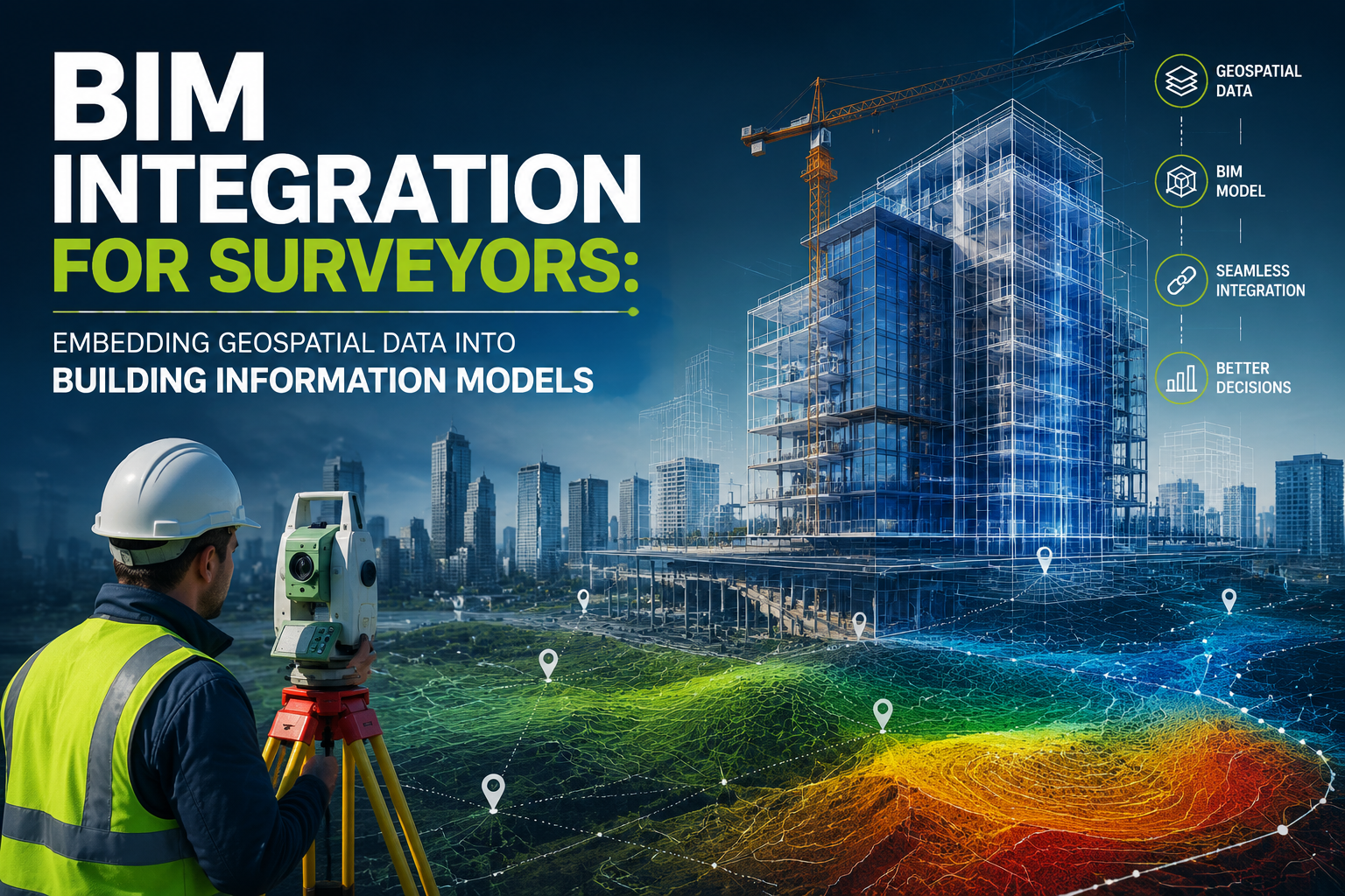 BIM Integration for Surveyors: Embedding Geospatial Data into Building Information Models