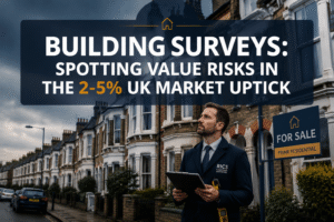Building Surveys for Modest Price Growth Properties: Spotting Value Risks in 2-5% UK Market Uptick