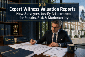 Expert Witness Valuation Reports: How Surveyors Justify Adjustments for Repairs, Risk, and Marketability