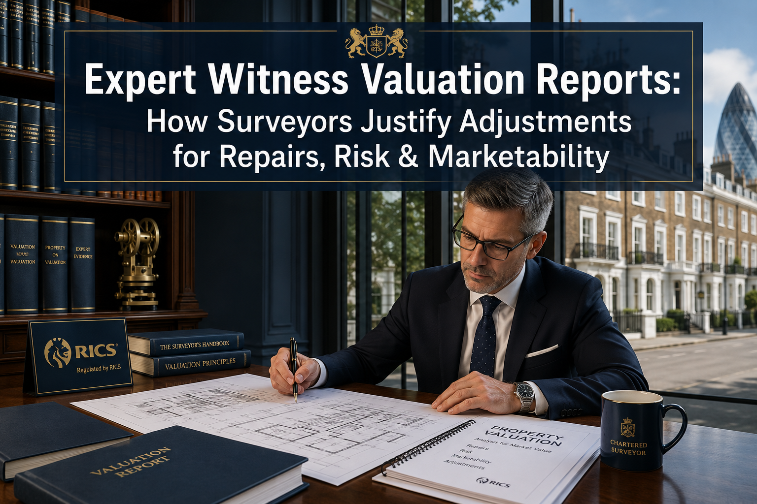 Expert Witness Valuation Reports: How Surveyors Justify Adjustments for Repairs, Risk, and Marketability