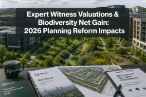 Expert Witness Valuations for Properties with Biodiversity Net Gain Obligations: 2026 Planning Reform Impacts