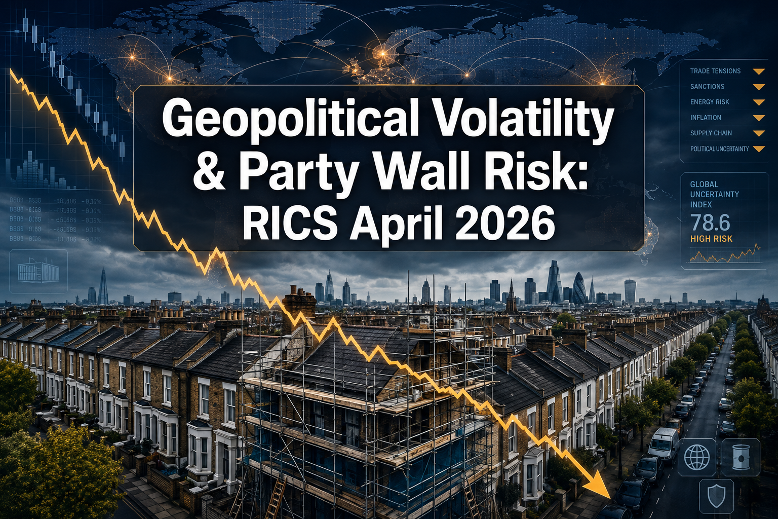 Geopolitical Volatility in April 2026 RICS Surveys: Party Wall Risk Adjustments for Developer Projects