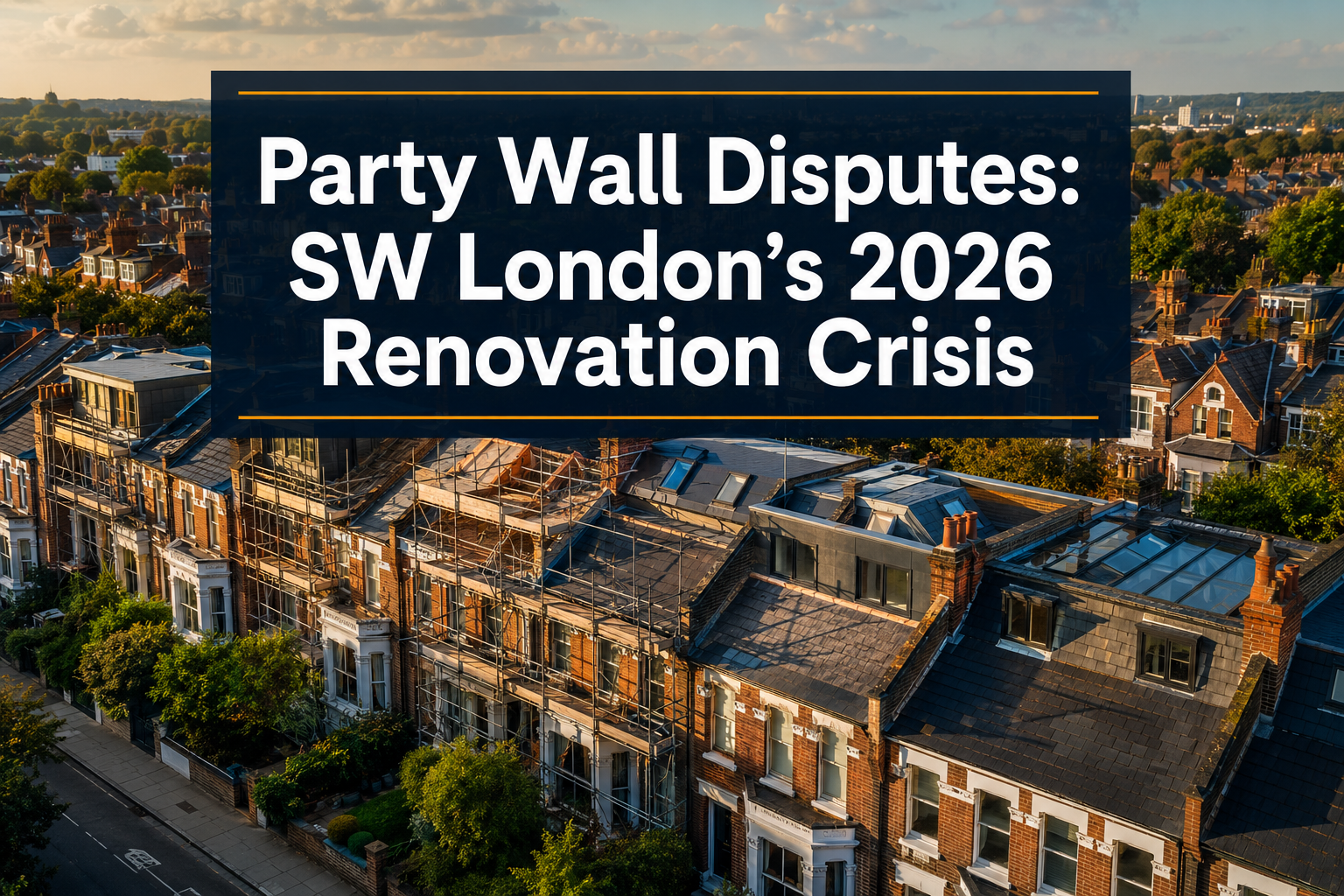 Kingston upon Thames Party Wall Disputes: South West London Renovation Boom 2026