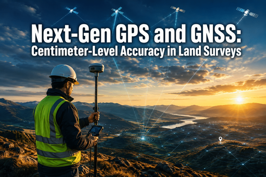 Next-Gen GPS and GNSS: Achieving Centimeter-Level Accuracy in Land Surveys