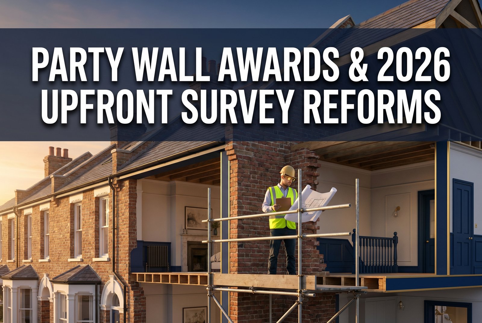 Party Wall Awards Under Homebuying Reforms: Integrating Surveys into 2026 Upfront Processes