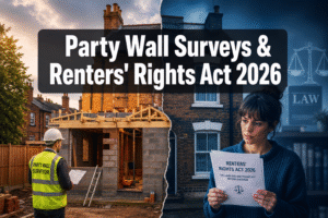 Party Wall Surveys Under Renters’ Rights Act 2026: Managing Landlord Extensions with New Tenant Protections