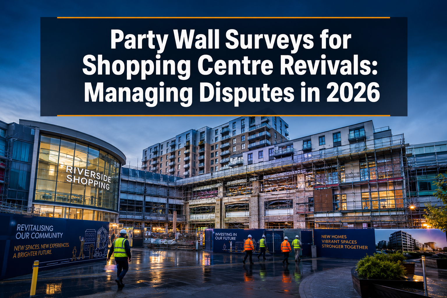 Party Wall Surveys for Shopping Centre Revivals: Managing Disputes in 2026's Undervalued Retail Assets