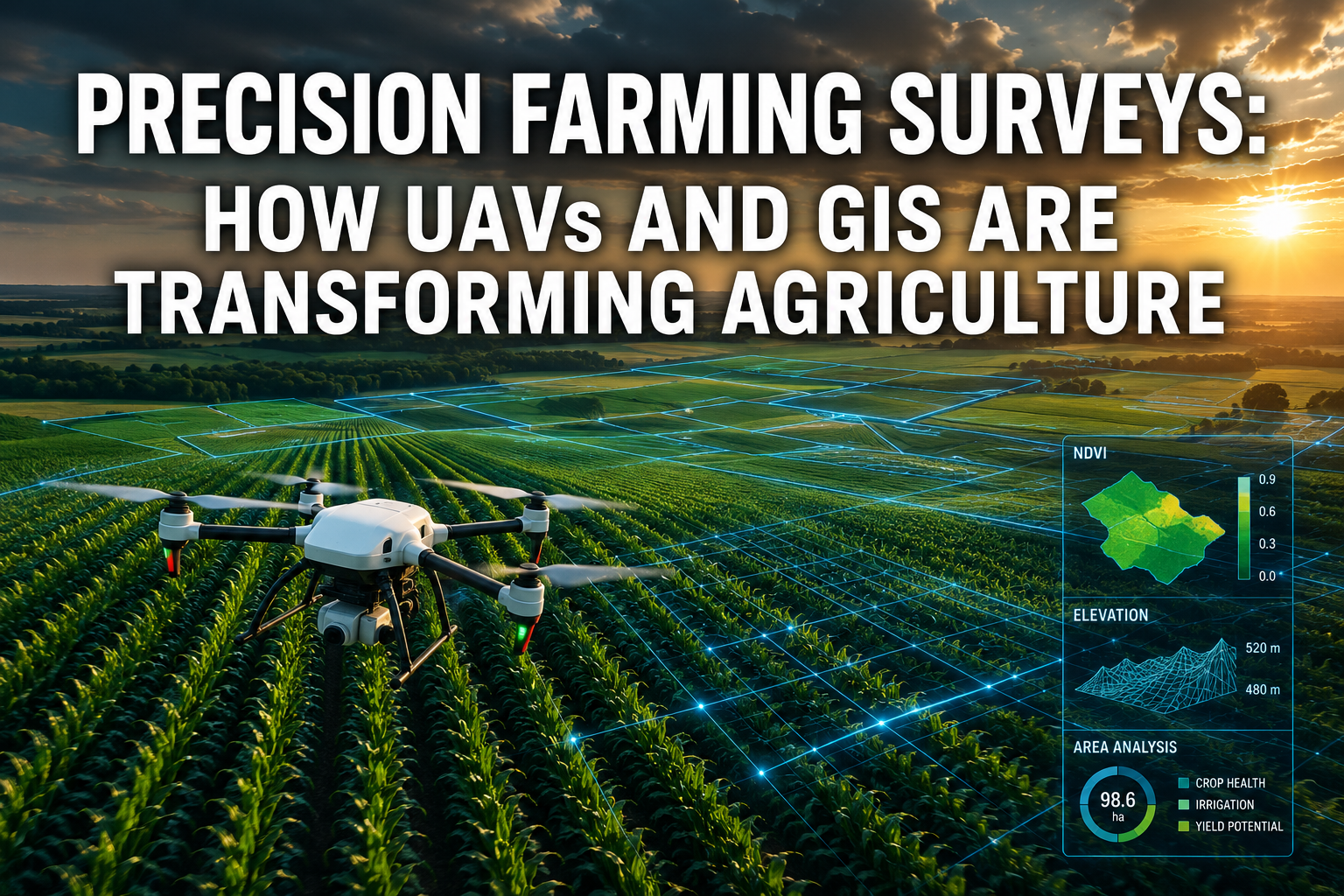 Precision Farming Surveys: How UAVs and GIS Are Transforming Agriculture