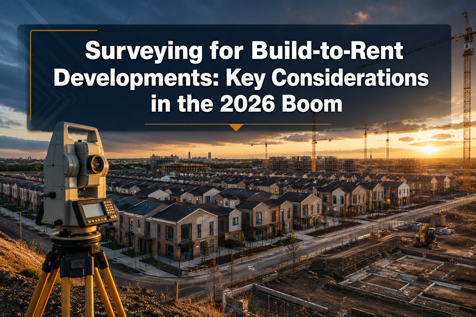 Surveying for Build-to-Rent Developments: Key Considerations in the 2026 Boom