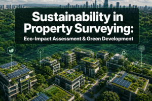 Sustainability in Property Surveying: Tools for Eco-Impact Assessment and Green Development