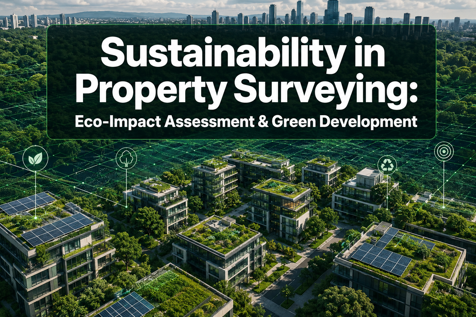 Sustainability in Property Surveying: Tools for Eco-Impact Assessment and Green Development