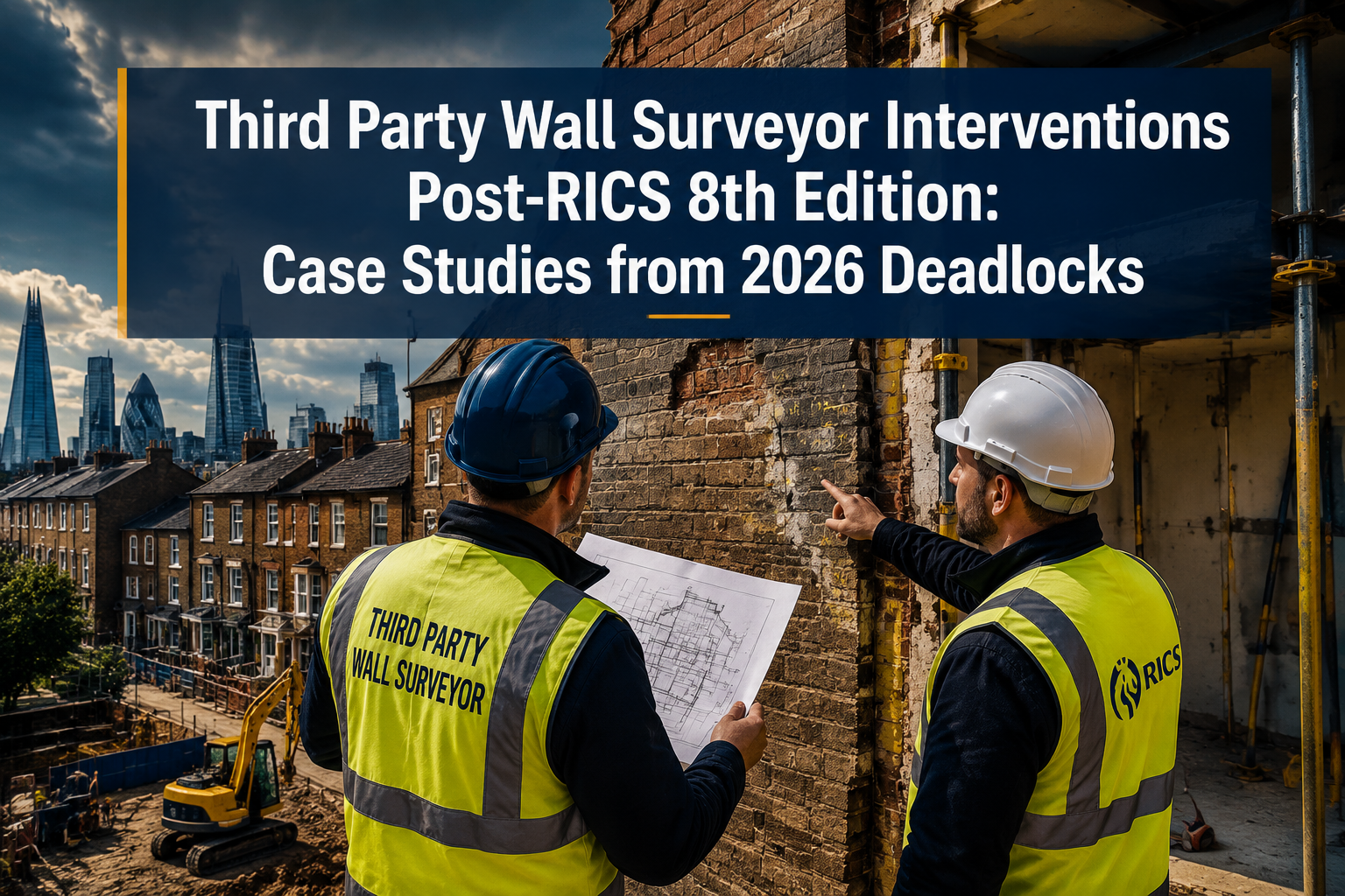 Third Party Wall Surveyor Interventions Post-RICS 8th Edition: Case Studies from 2026 Deadlocks