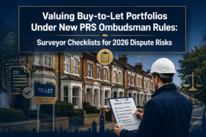 Valuing Buy-to-Let Portfolios Under New PRS Ombudsman Rules: Surveyor Checklists for 2026 Dispute Risks