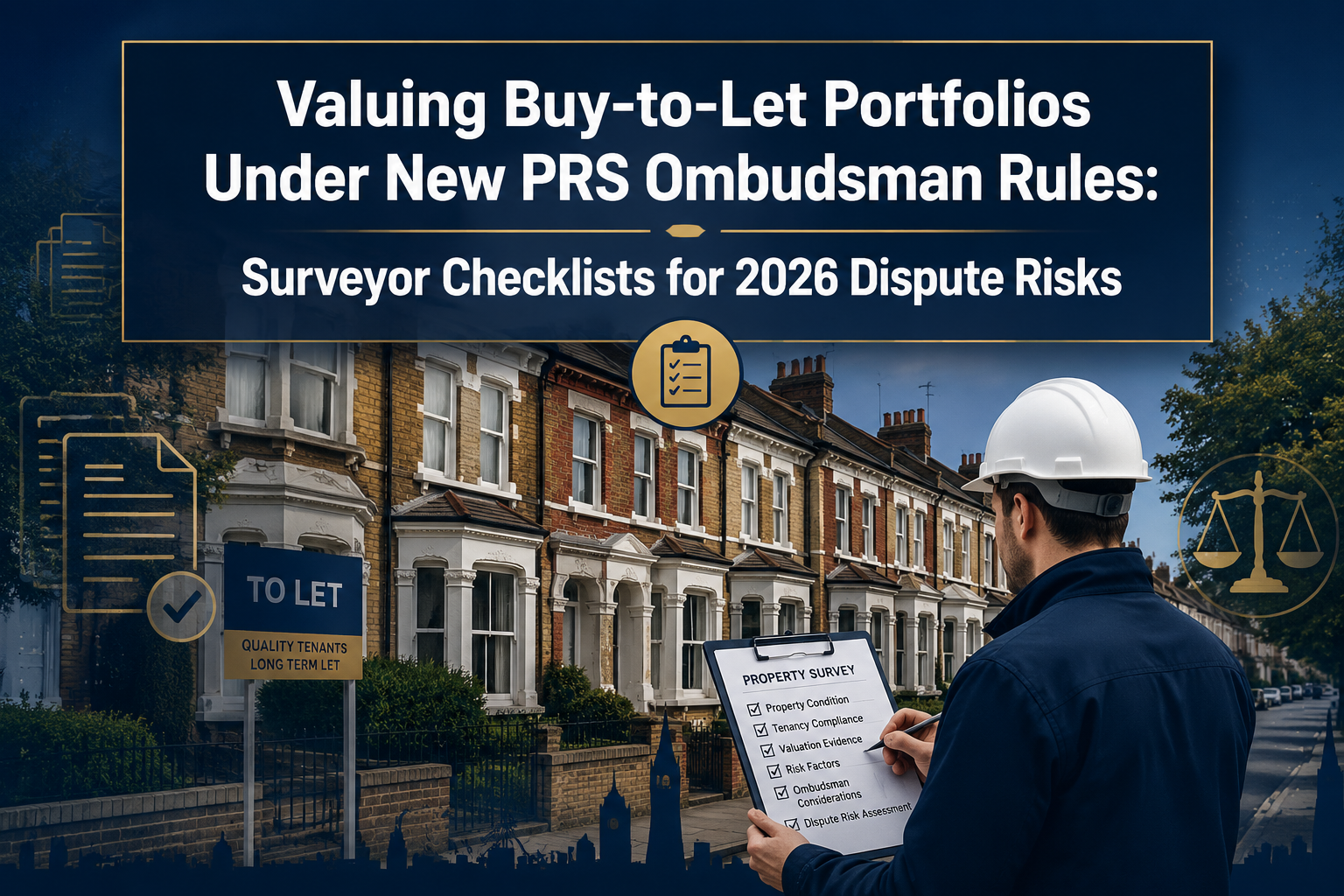 Valuing Buy-to-Let Portfolios Under New PRS Ombudsman Rules: Surveyor Checklists for 2026 Dispute Risks