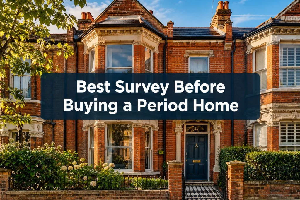 Best Survey Before Buying a Period Home: Building Survey, Specialist Timber Report or Structural Investigation?