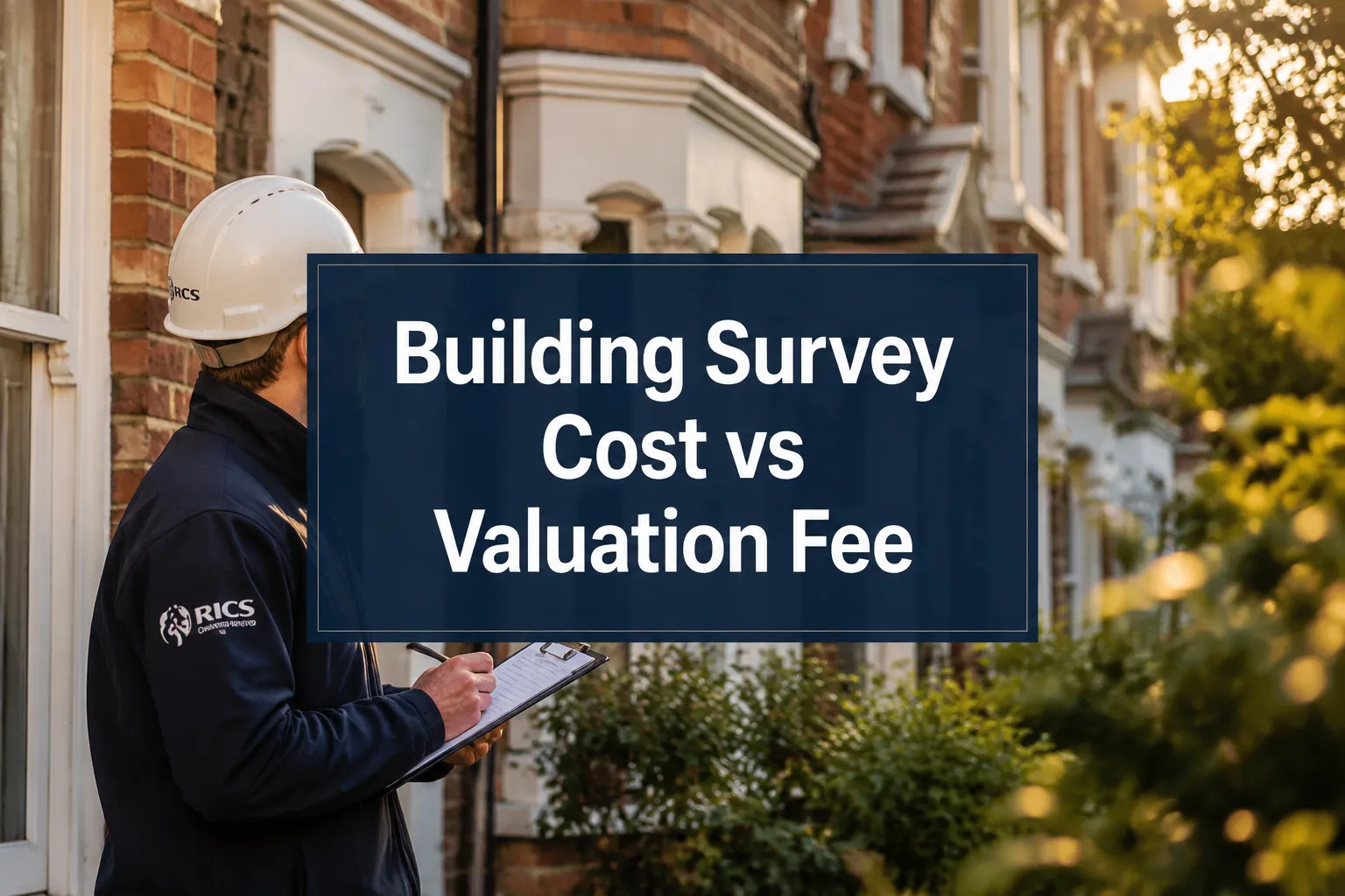 Building Survey Cost vs Valuation Fee: What UK Buyers Really Get for Their Money