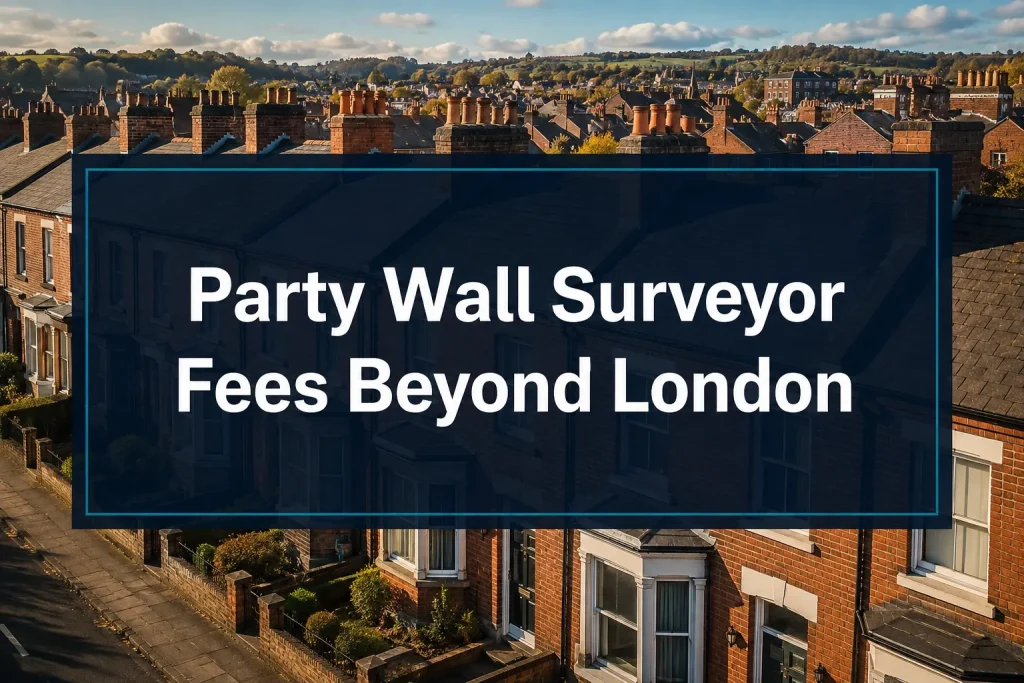 Party Wall Surveyor Fees Beyond London: Typical Costs Across the UK and How Awards Affect Your Budget