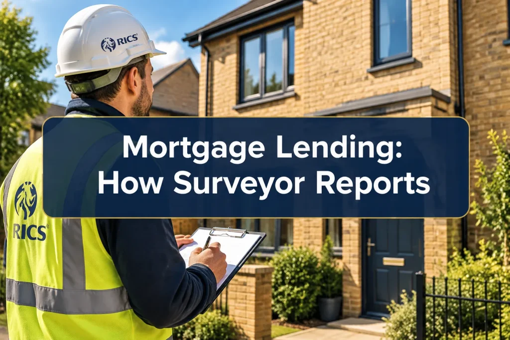 Mortgage Lending: How Surveyor Reports Influence Approval, Conditions and Down-Valuations
