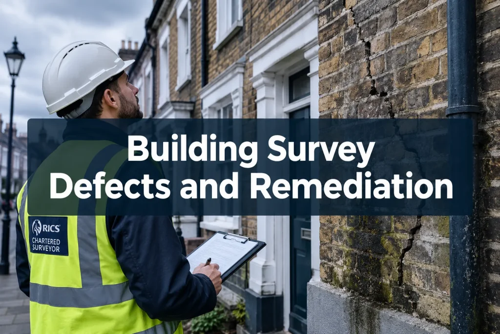 Building Survey Defects and Remediation Costs: How Valuers Adjust Market Value for Serious Issues