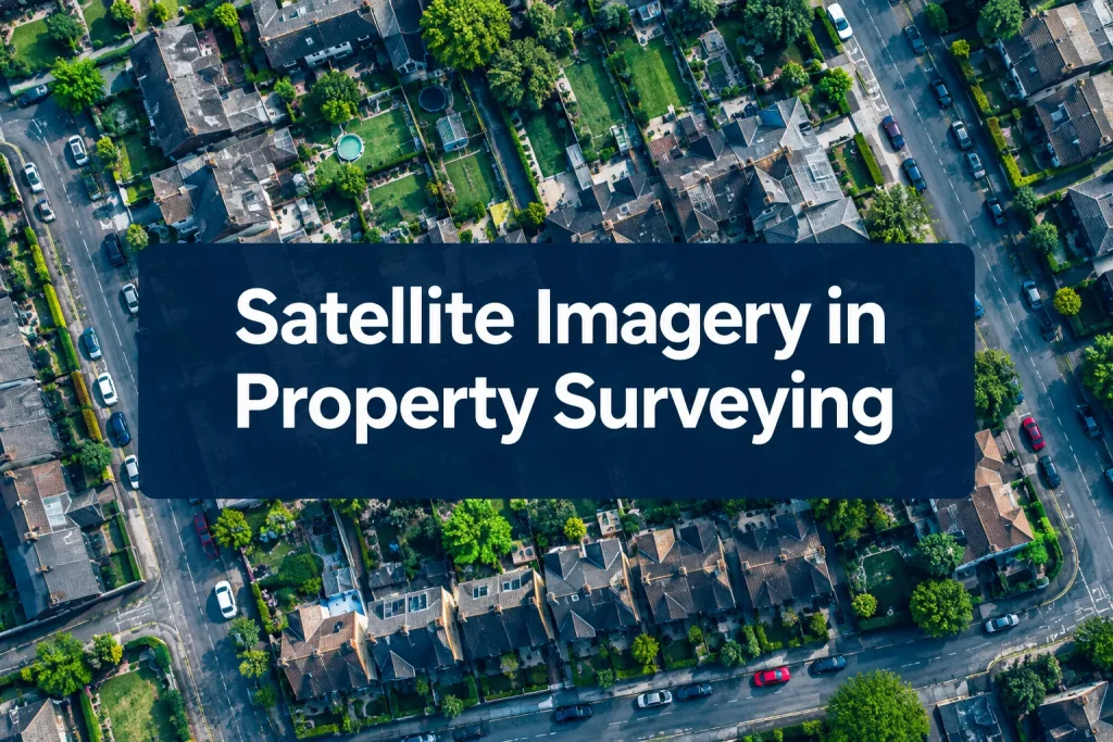 Satellite Imagery in Property Surveying: How UK Surveyors Use Remote Evidence for Boundary, Damp and Defect Screening