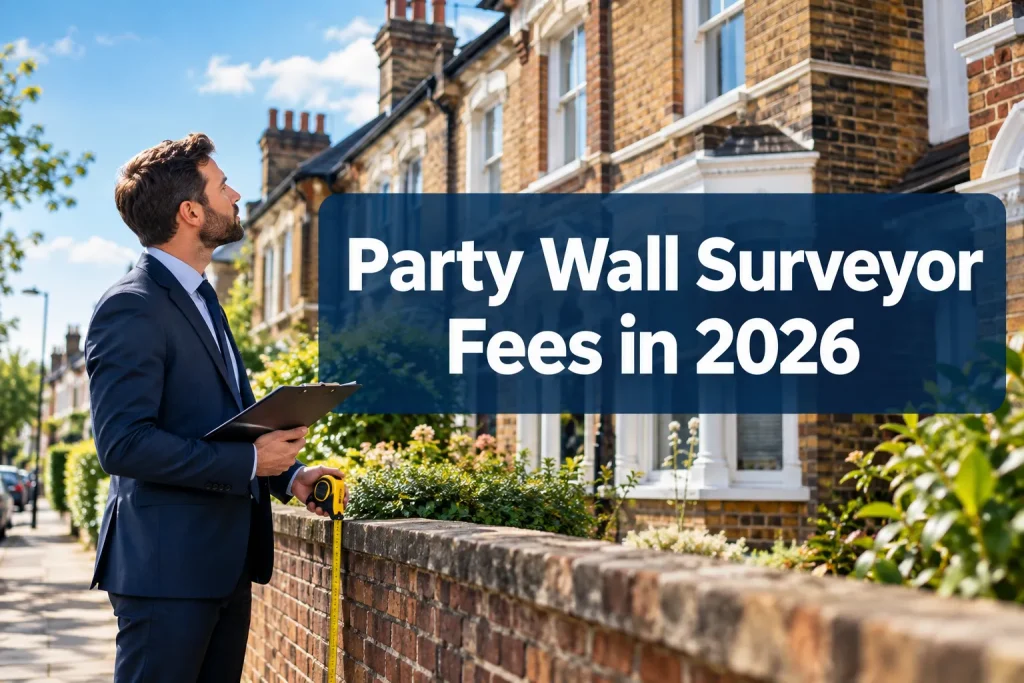 Party Wall Surveyor Fees in 2026: What Changes the Cost and What You Should Expect to Pay