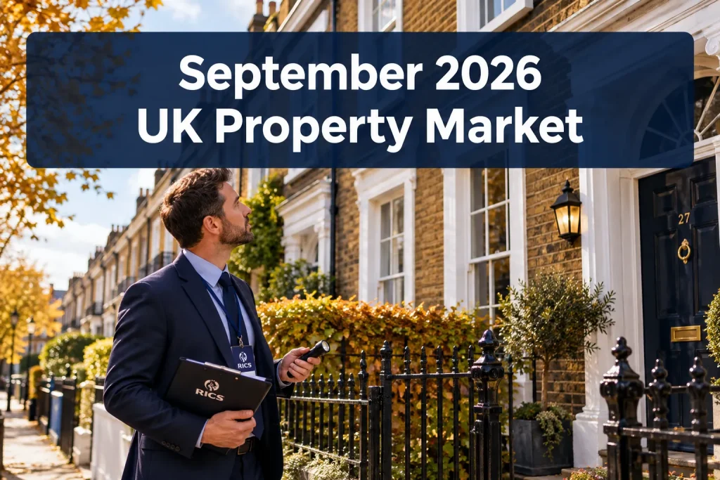 September 2026 UK Property Market: Why a Small Asking-Price Rebound Does Not Remove Building Survey Risk