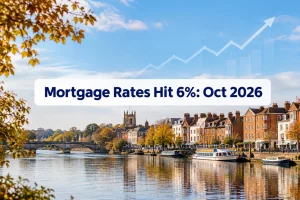 Mortgage Rates October 2026 Kingston Buyers: Five-Year Fixes Hit 6% as Sub-5% Deals Nearly Vanish